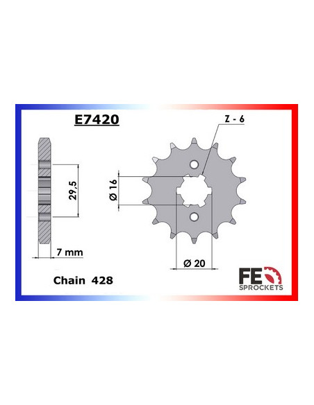 PSB YAMAHA YBR.125'07/10 13 428