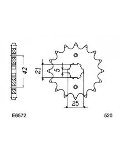 PIG YAM XT/SR.240/250 15 520