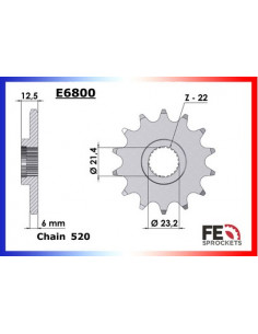YAM YFM.250 RAPTOR'07/08  13  520