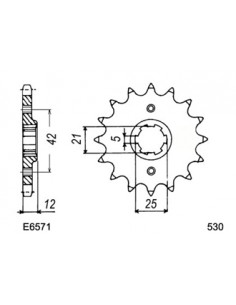 PIG YAM XS400S '82/83 17 530