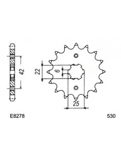 PIG HONDA CB.350F/400F 17 530