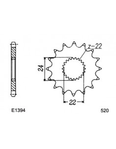 PSB SCORPA  250/280 '95/99 16 520