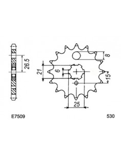 PIG KAWA Z440H CHOPPER 15 530