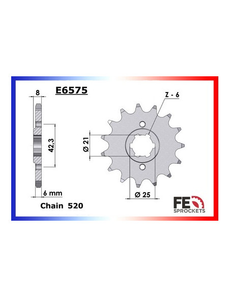 PIG KAWA KX500'83/86 13 520