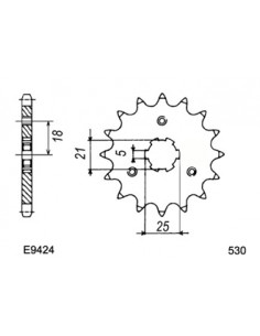 PIG SUZ GT550 '73/77 14 530
