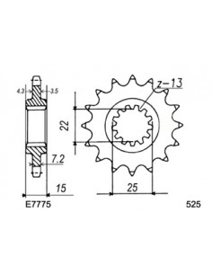 PSB ZX-6R.NINJA '95/97  16  525