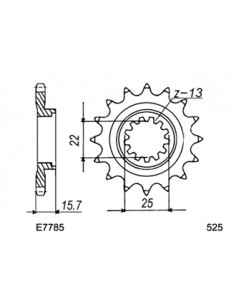 PSB  ZX-6R.NINJA '98/01  14  525