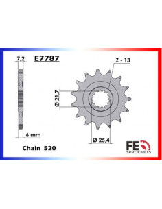 PSB KAWASAKI  ZX.6R '07/10  17  520