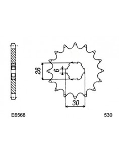 PIG YAM XS650/SE 16 530