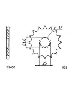 PIG SUZ GSX1100 '86/97 13 532