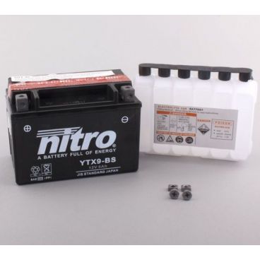 Batterie de moto NITRO YTX9-BS