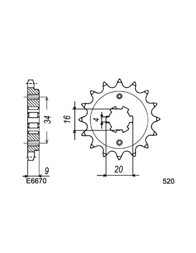 250.GT R COMET '04/12 14X46 RKGB520KXZ µ