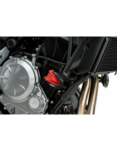Protection moteur PUIG R19 rouge