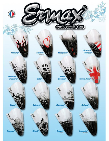 BULLE ERMAX TAILLE ORIGINE POUR APRILIA 125 AF1 SYNTHESIS 88/89