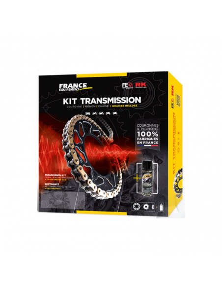 Kit chaîne pour 1103.V4/V4S PANIGALE '18 16X41 RK525RO *  Kit chaîne pour 1103.V4/V4S PANIGALE '18 16X41 RK525RO *