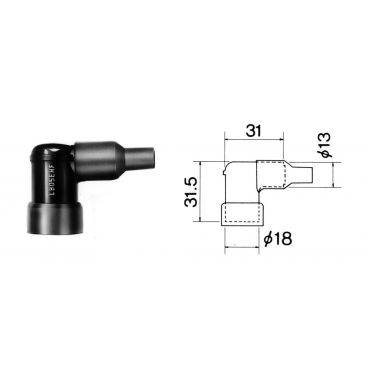 Capuchon antiparasite NGK LB10EHAK