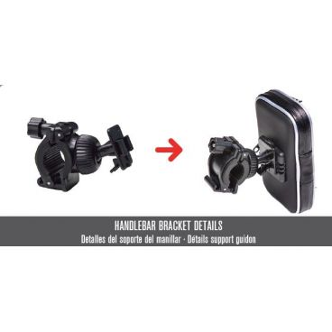 Support GPS SHAD fixation guidon