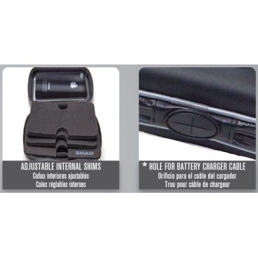 Support GPS SHAD fixation retroviseur