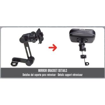 Support GPS SHAD fixation retroviseur