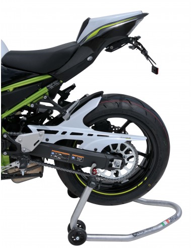SUP 10 Support de plaque aluminium noir bras ermax Z900 2020 