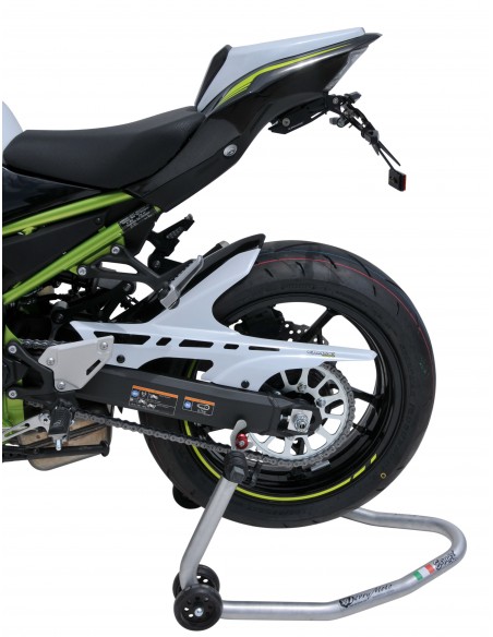 SUP 10 Support de plaque aluminium noir bras ermax Z900 2020 