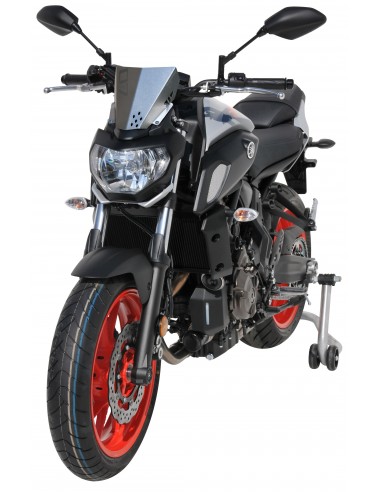 saute vent sport en aluminium anodisé pour MT07 2018/2019 