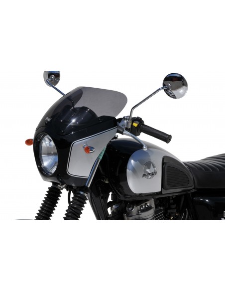 Tete de fourche CAFE RACER (+ bulle et fixation) Ermax pour five hundred 2017-2020 
