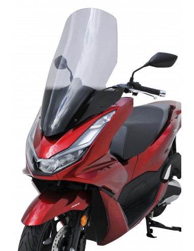 Pare brise scooter haute protection Ermax (+ kit fix) pour PCX 125/150 2021 