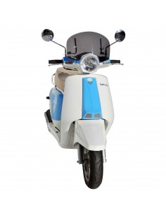 Pare brise scooter sport Ermax pour LAMBRETTA LN 125 2012/2014 + fixation chromée 