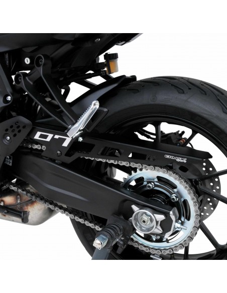 garde boue arrière Evo en 2 parties  Ermax pour MT07(FZ 7) 2018-2020  garde boue arrière Evo en 2 parties  Ermax pour MT07(FZ 7) 2018-2020