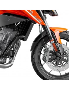 Prolongateur de Garde boue avant noir ermax pour 790 DUKE 2018/2019