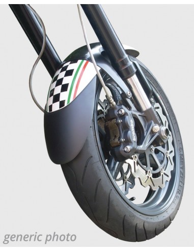 prolongateur de Garde boue avant noir Ermax pour XSR 900 2016/2017 