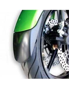 Prolongateur de Garde boue avant noir Ermax pour ER 6 N/F 2012/2016 / NINJA 650 R