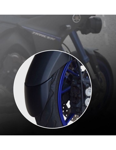 Prolongateur de Garde boue avant noir  Prolongateur de Garde boue avant noir