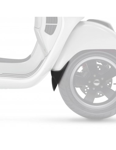 Prolongateur de Garde boue avant noir Ermax 