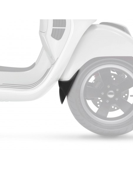 Prolongateur de Garde boue avant noir Ermax 