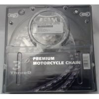 Kit chaine AFAM acier 3D KAWASAKI Z 750 (ZR750) J1,J2,J6,L7,L8,L9F,LAF/LAS,LBF,LCF pas 520 2004 à 2014  2