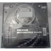 Kit chaine AFAM acier 3D KAWASAKI ER 6 N CAF,CBF,CCF ER 650 pas 520 2005 à 2015  2