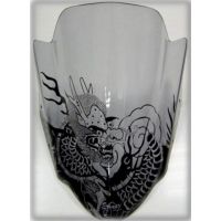 Saute vent sport 33cm ERMAX Kawasaki ER6 N 12-15