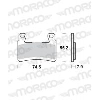 Plaquettes de frein moto SBS Sinter 894HS
