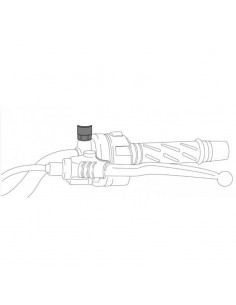 Adaptateurs de rétroviseurs 20310 Puig pour Yamaha MT03 2016 et +