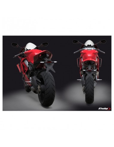 Ailerons Downforce Race 20431 Puig pour Ducati PANIGALE V2 2020 et +, PANIGALE V4 / V4S 2018-2019 