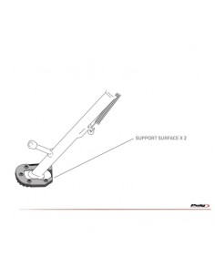 Extension de pied de béquille 20176 Puig pour KTM 