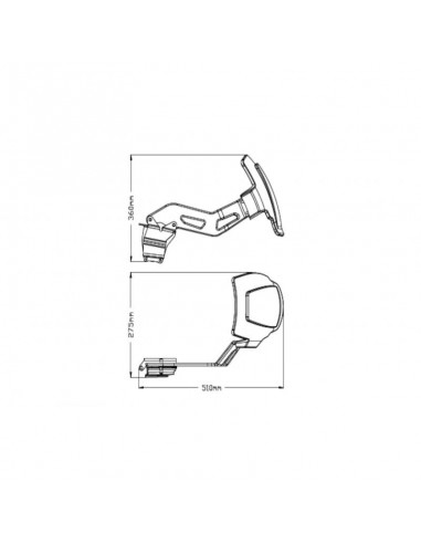 Garde-boue Monobras 3691 Puig pour BMW F750GS et F850GS 2018 et +, F850GS Adventure 2019 et +  Garde-boue Monobras 3691 Puig pour BMW F750GS et F850GS 2018 et +, F850GS Adventure 2019 et +
