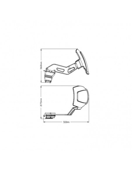 Garde-boue Monobras 3691 Puig pour BMW F750GS et F850GS 2018 et +, F850GS Adventure 2019 et +  Garde-boue Monobras 3691 Puig pour BMW F750GS et F850GS 2018 et +, F850GS Adventure 2019 et +