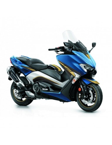 Kit déco adhésifs Puig 9550 Bleu pour Scooter Yamaha TMAX 530 / DX / SX 2017-2019 