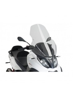 Pare-brise V-Tech Line Touring  1666 PUIG pour Piaggio MP3 350, MP3 500 HPE ABS ASR, MP3 500 HPE BUSINESS ABS ASR 