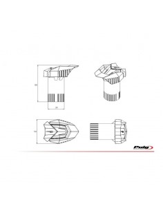 Protection Moteur R19 20293 Puig pour BMW F900R 2020 et +