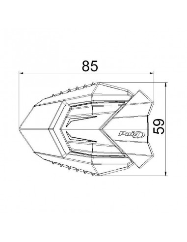 Protection Moteur R19 3706 Puig pour BMW S1000RR 2019 et + 