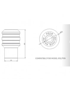 Protection moteur Vintage 2.0 21042 Puig pour Harley Davidson Street 750 XG750 2017-2020